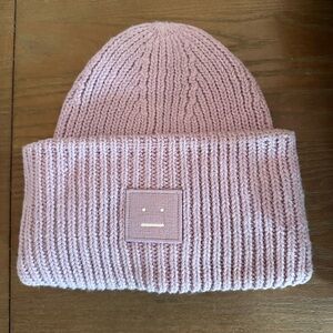 Acne Studios Lilac Wool Beanie